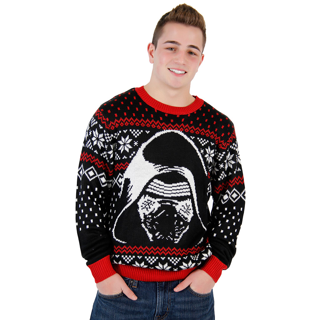 Star Wars The Force Awakens Kylo Ren Ugly Christmas Sweater