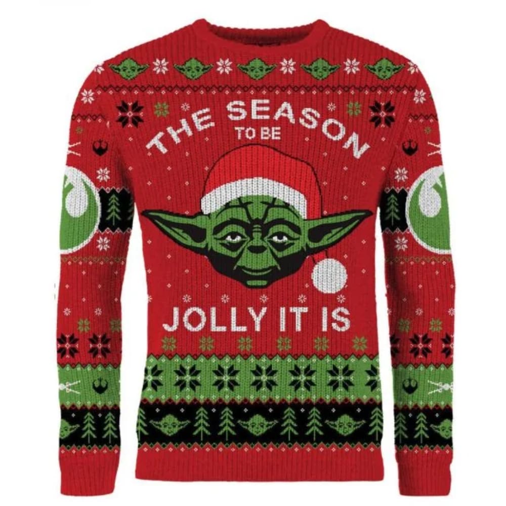 Star Wars The Season To Be Jolly It Is Ugly Christmas Sweater