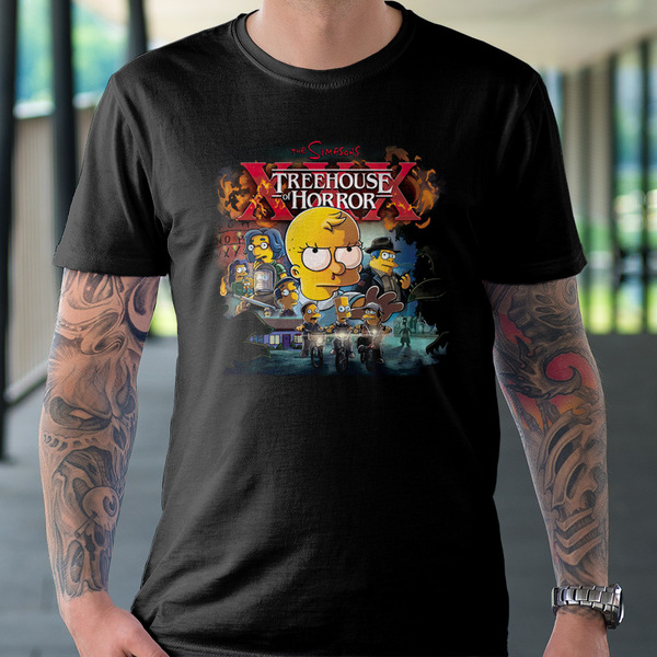 Stranger Things The Simpsons Treehouse Horror Movie Unisex T Shirt