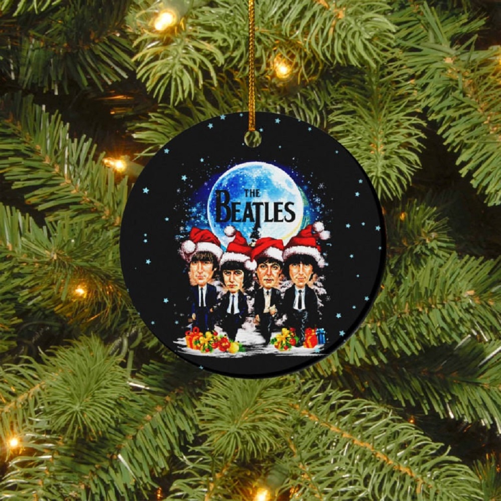 The Beatles Santa Christmas Gift For Fan Hip Hop Dance Christmas Ornament