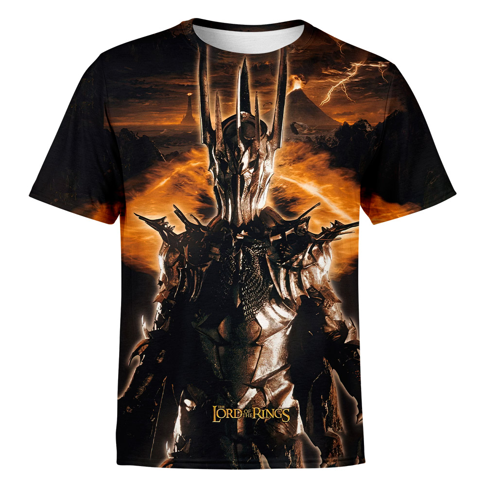 The Dark Lord Sauron Rings Of Power T Shirt All Over Print