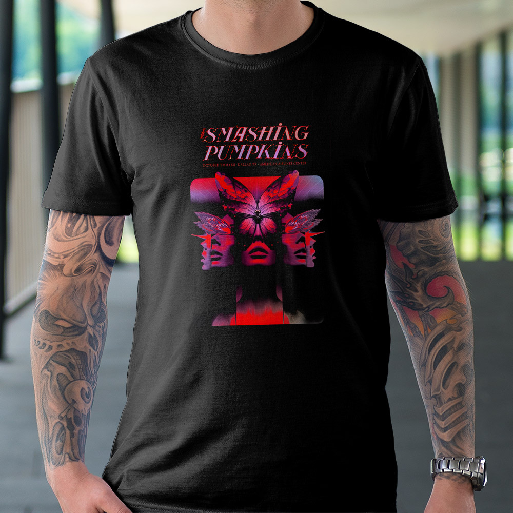 The Smashing Pumpkins Spirits On Fire Tour 2022 Dallas Unisex T Shirt