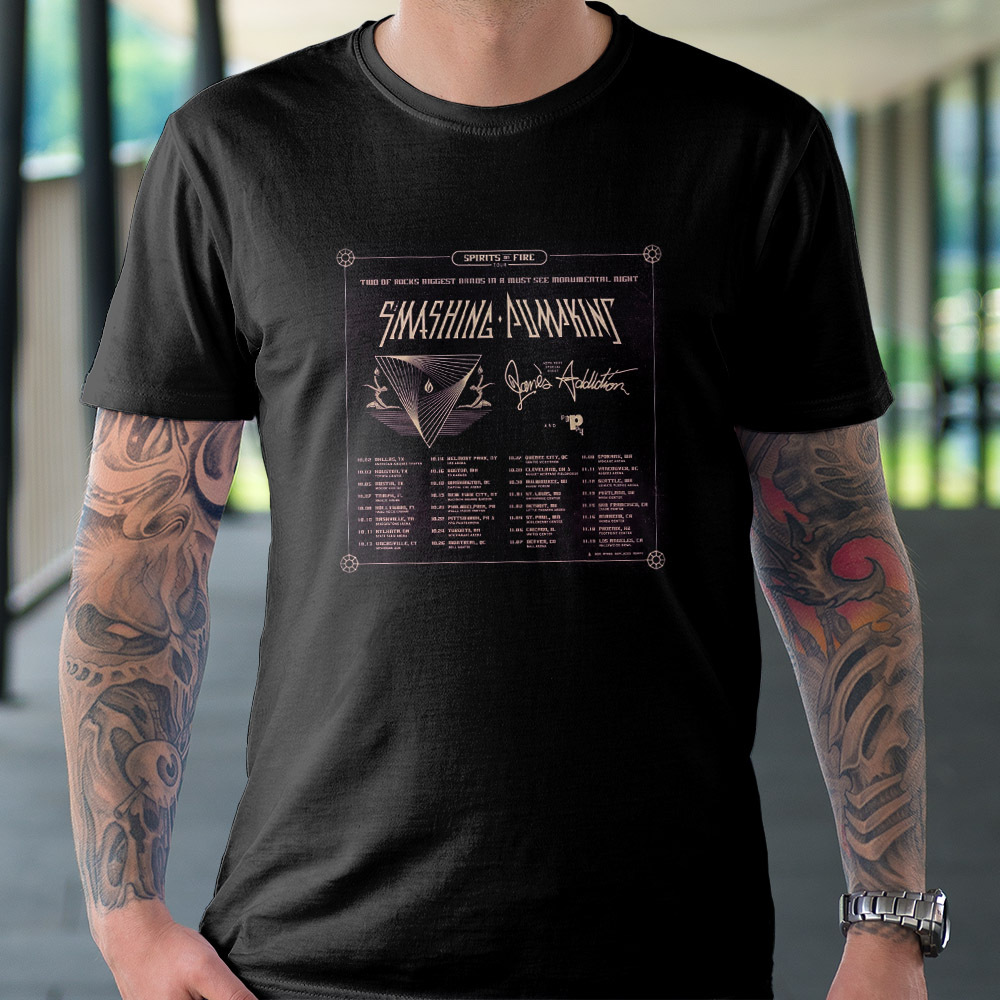 The Smashing Pumpkins Tour 2022 Dates Black Unisex T Shirt
