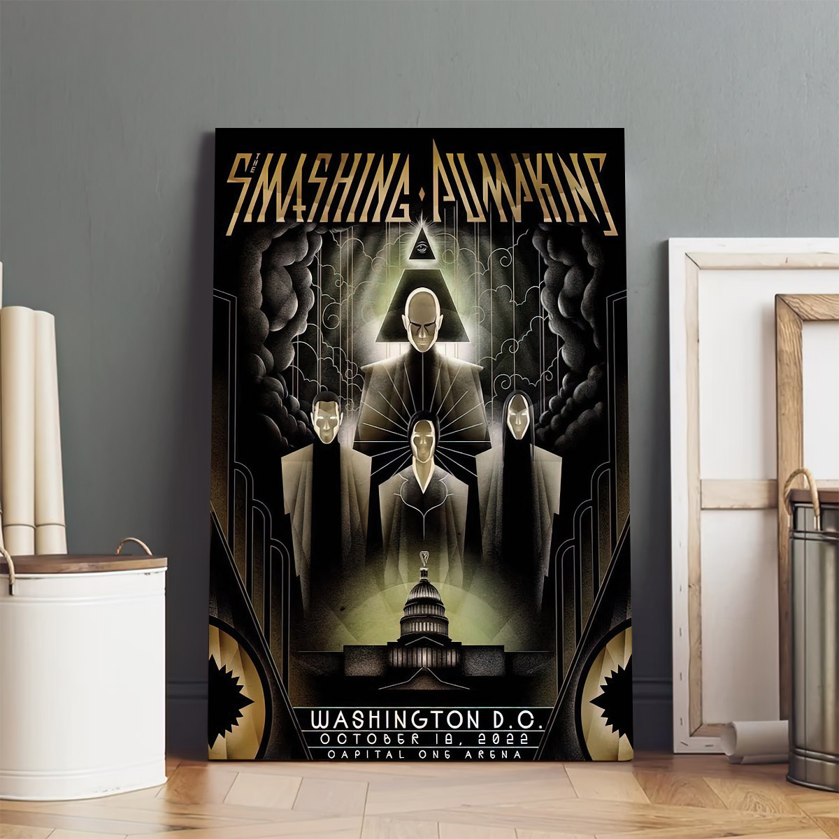 The Smashingpumpkins Tour 2022 Washington D.C. Unisex Poster Canvas