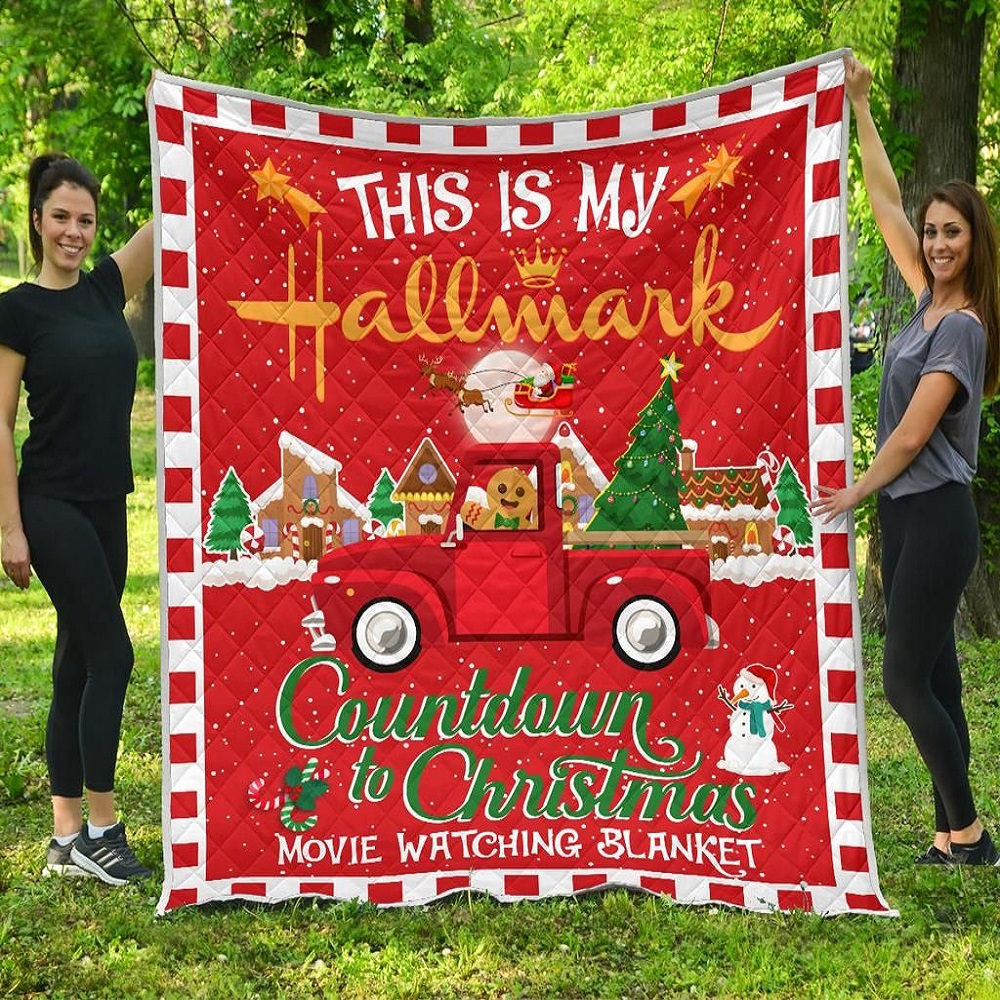 This Is My Hallmark Christmas Quilt Christmas Blanket