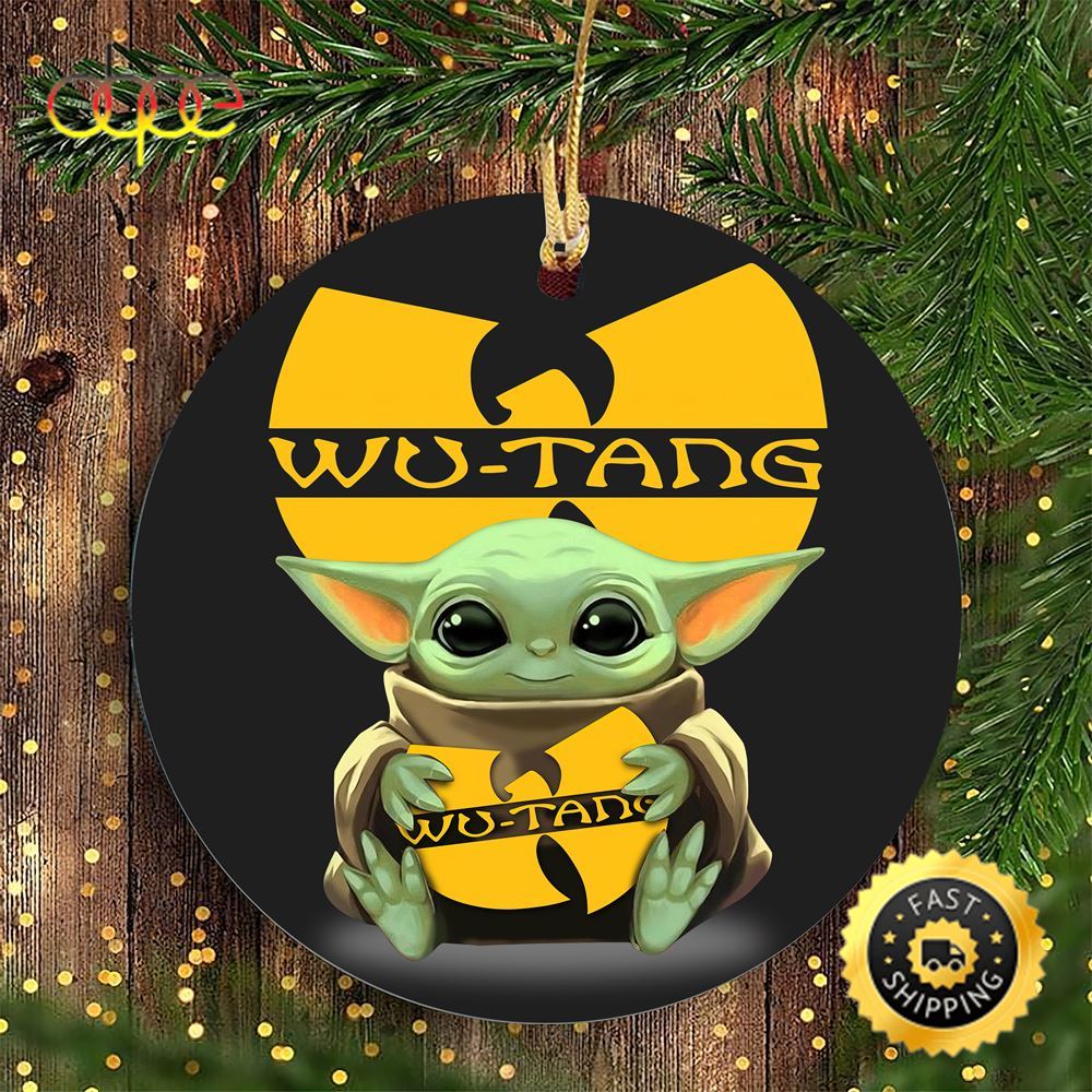 Wu Tang Baby Yoda Wu Tang Christmas Ornament