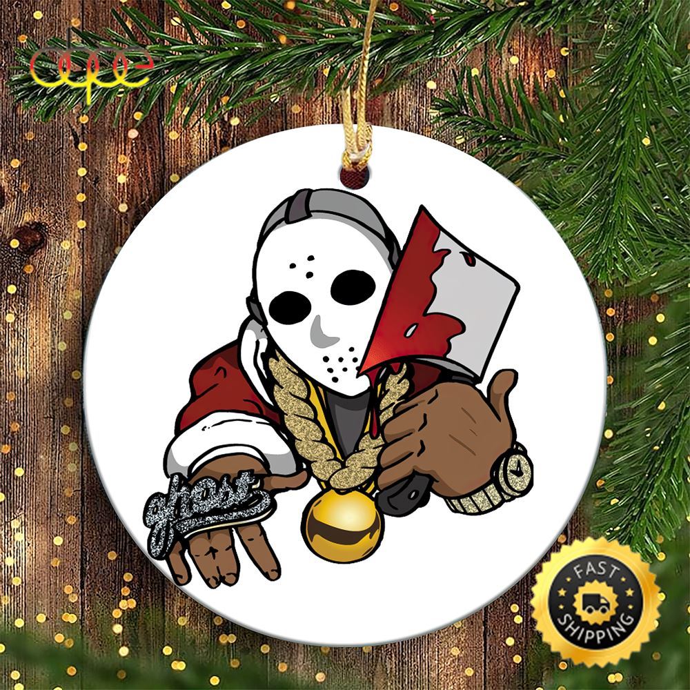 Wu Tang Clan Ghostface Cartoon Wu Tang Christmas Ornament