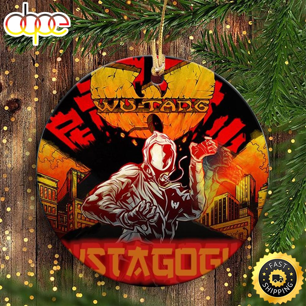 Wu Tang Clan Mystagogue Wu Tang Christmas Ornament
