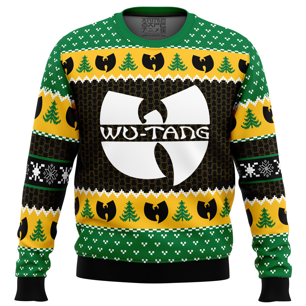 Wu-tang Clan Yah It?s Christmas Time Yo Ugly Christmas Sweater