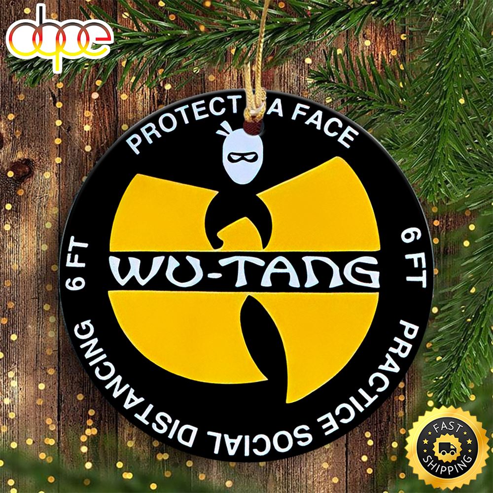 Wu Tang Protect Ya Face 6ft Practice Social Distancing Wu Tang Ornament