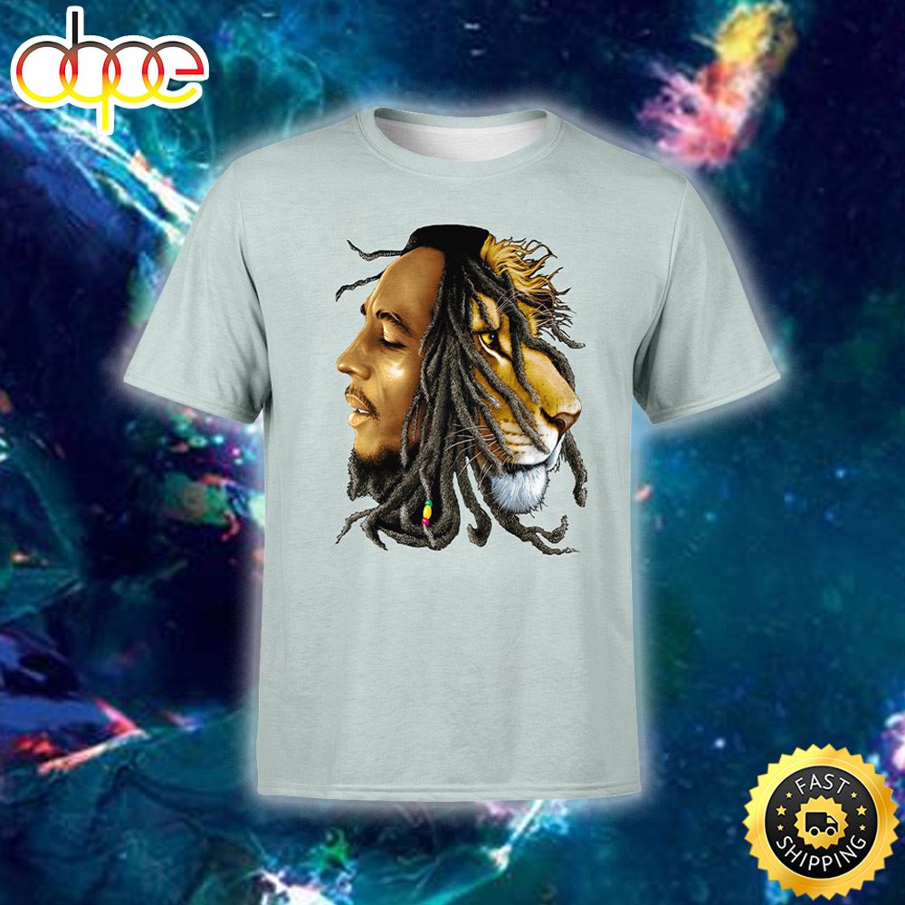 Bob Marley Men S Lion T Shirt