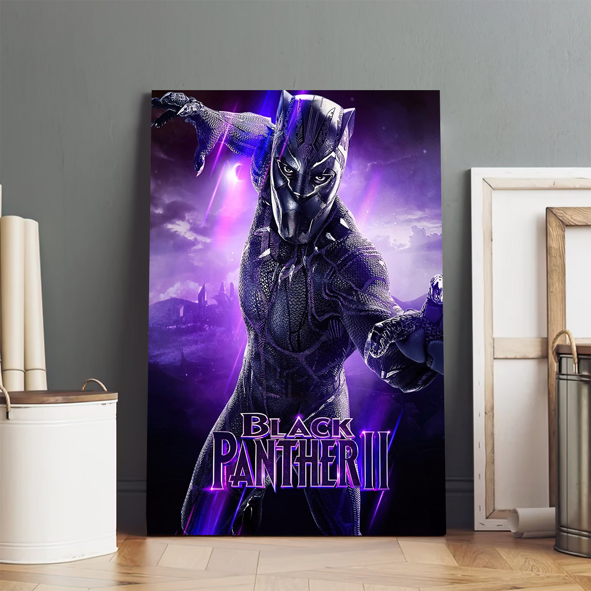 Black Panther 2 Marvel Poster Canvas