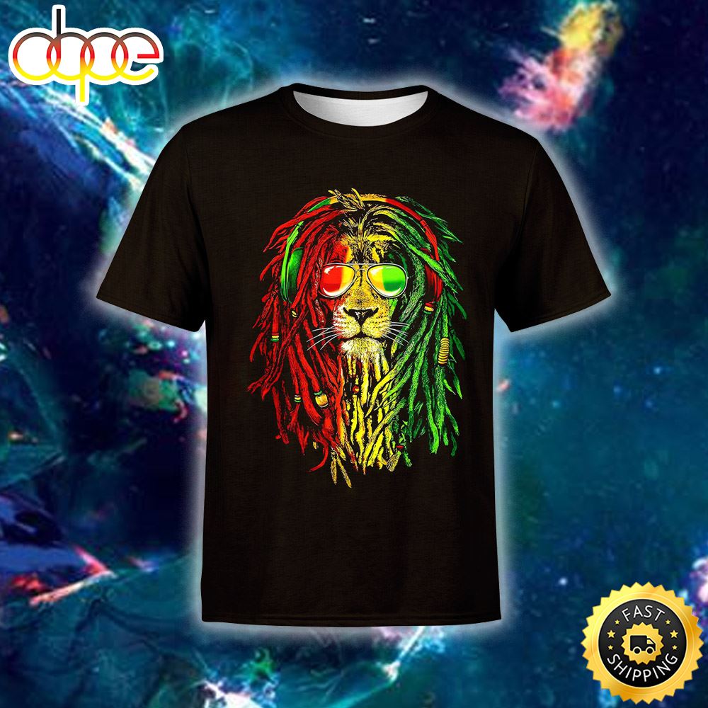 80s Rasta Lion Bob Marley Vintage T Shirt