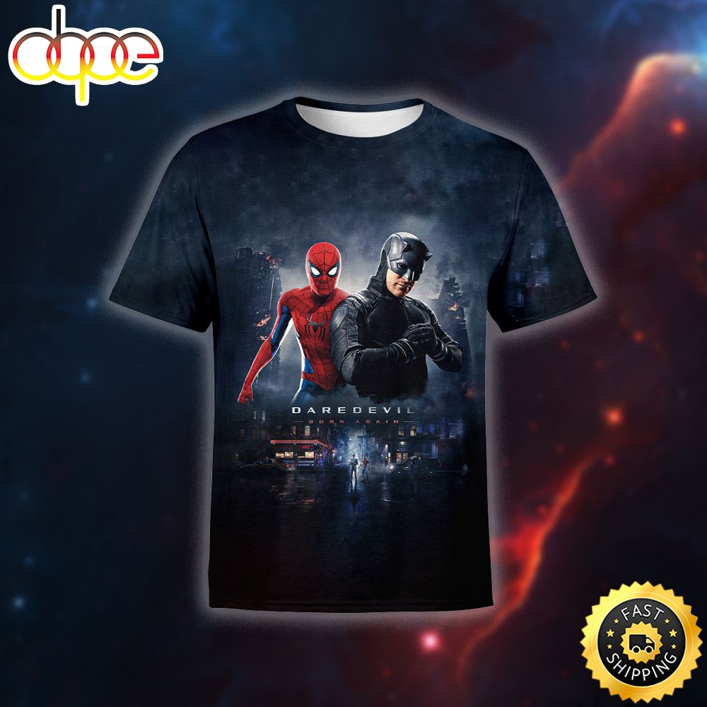 Daredevil Born Again New Season T-shirt 3D All Over Print