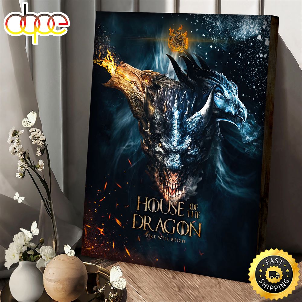Game of Thrones House Of The Dragon Poster Wallpaper Canvas