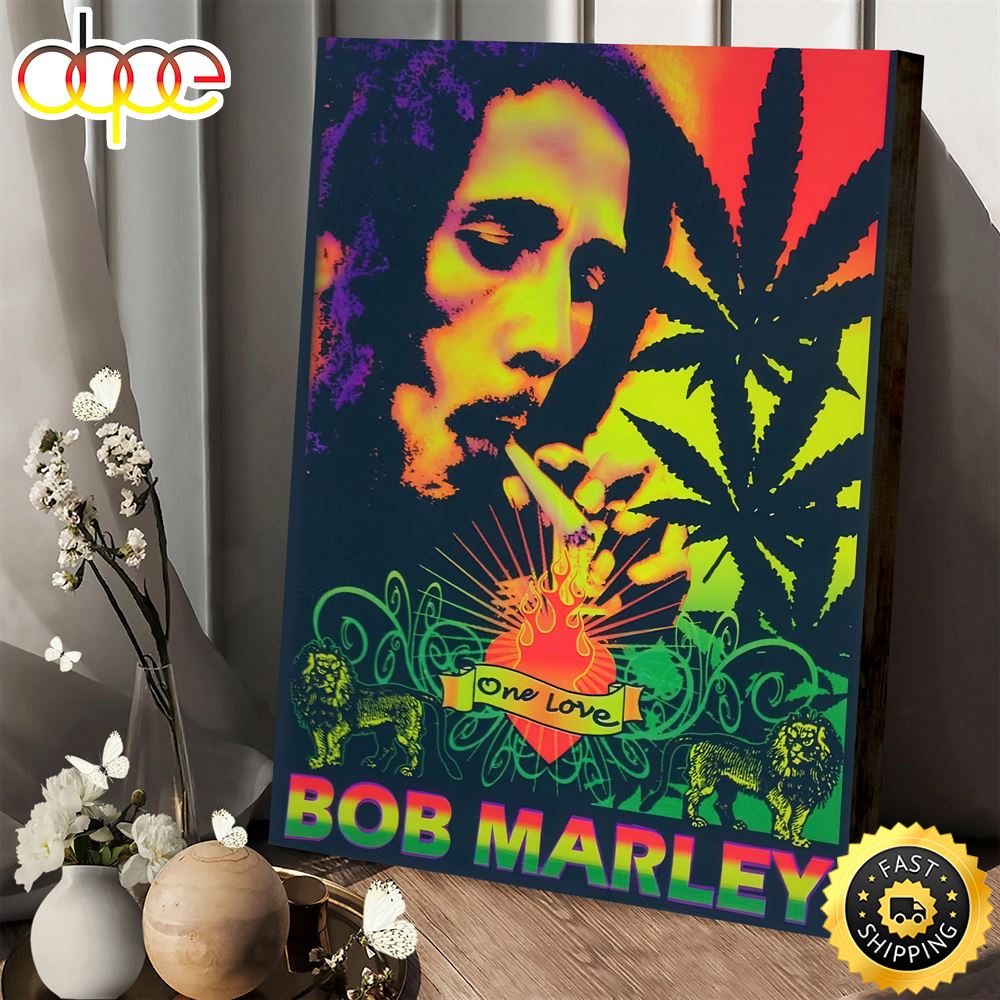 Zion Rootswear Bob Marley Poster Canvas