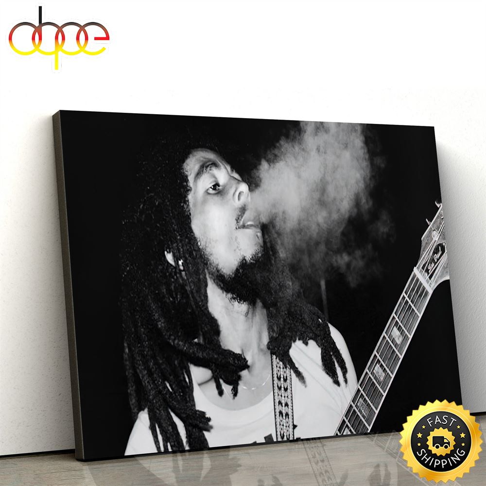 The Reggae Legend Bob Marley Poster Canvas