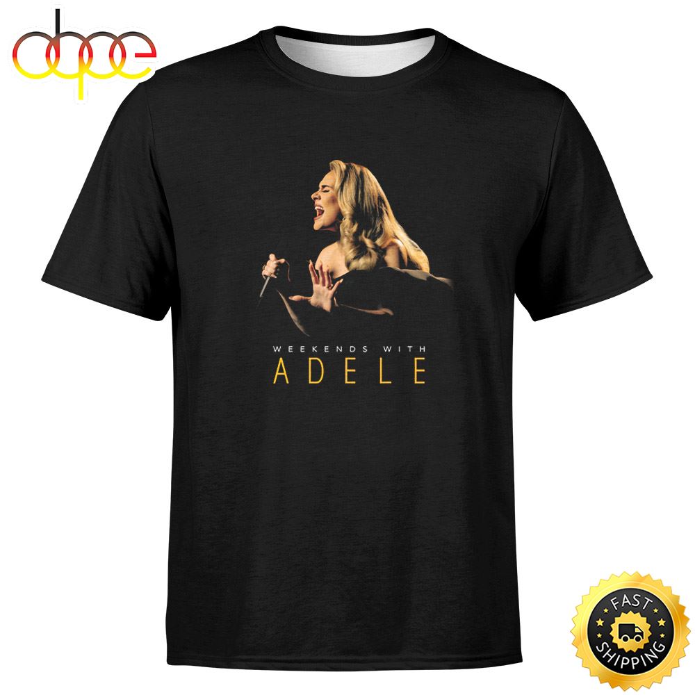Adele Announces Tour Live 2022 2023 Unisex T Shirt 1