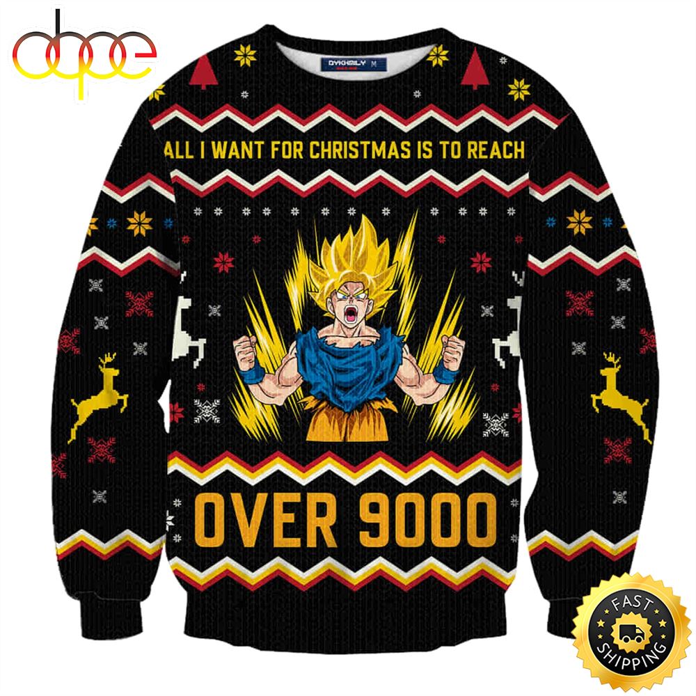 All I Want For Christmas Is To Reach Over Ugly Sweater 1