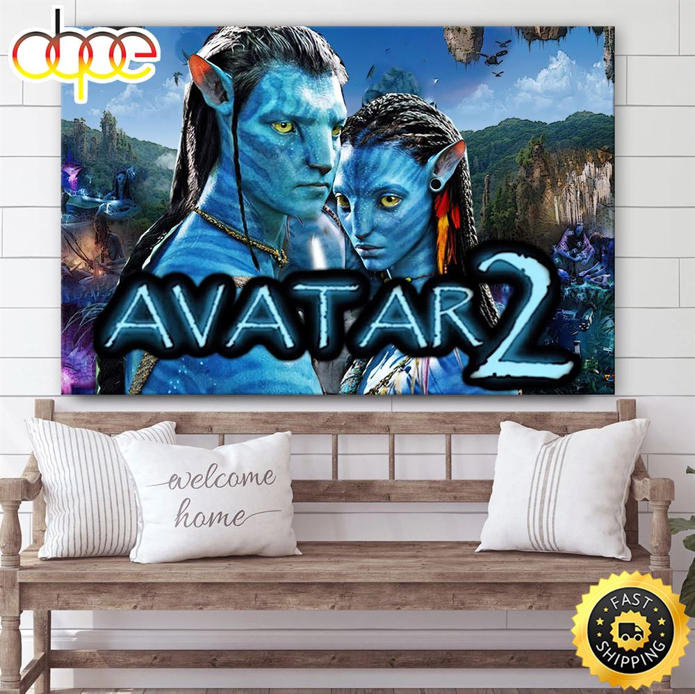 Avatar 2 The Way Of Water New Movie 2022 Poster Canvas