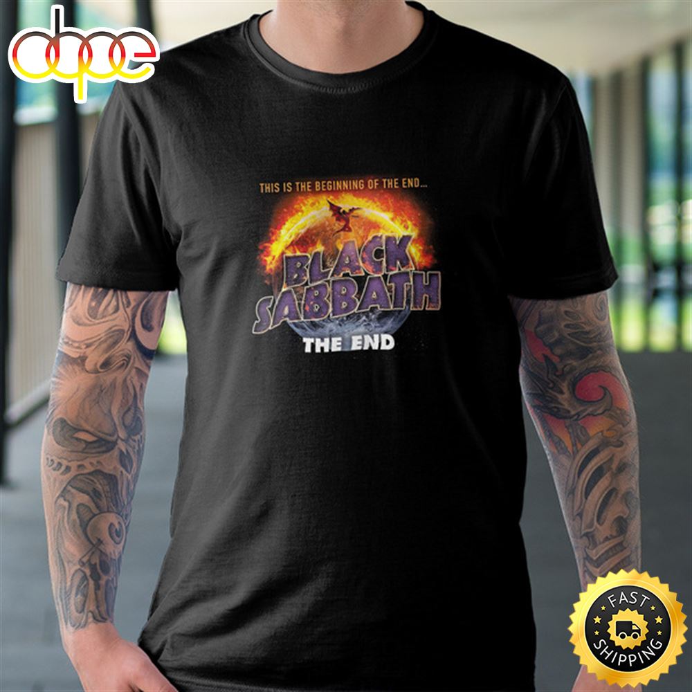 Black Sabbath World Tour 2022 Ozzy Osbourne Official Unisex T-shirt