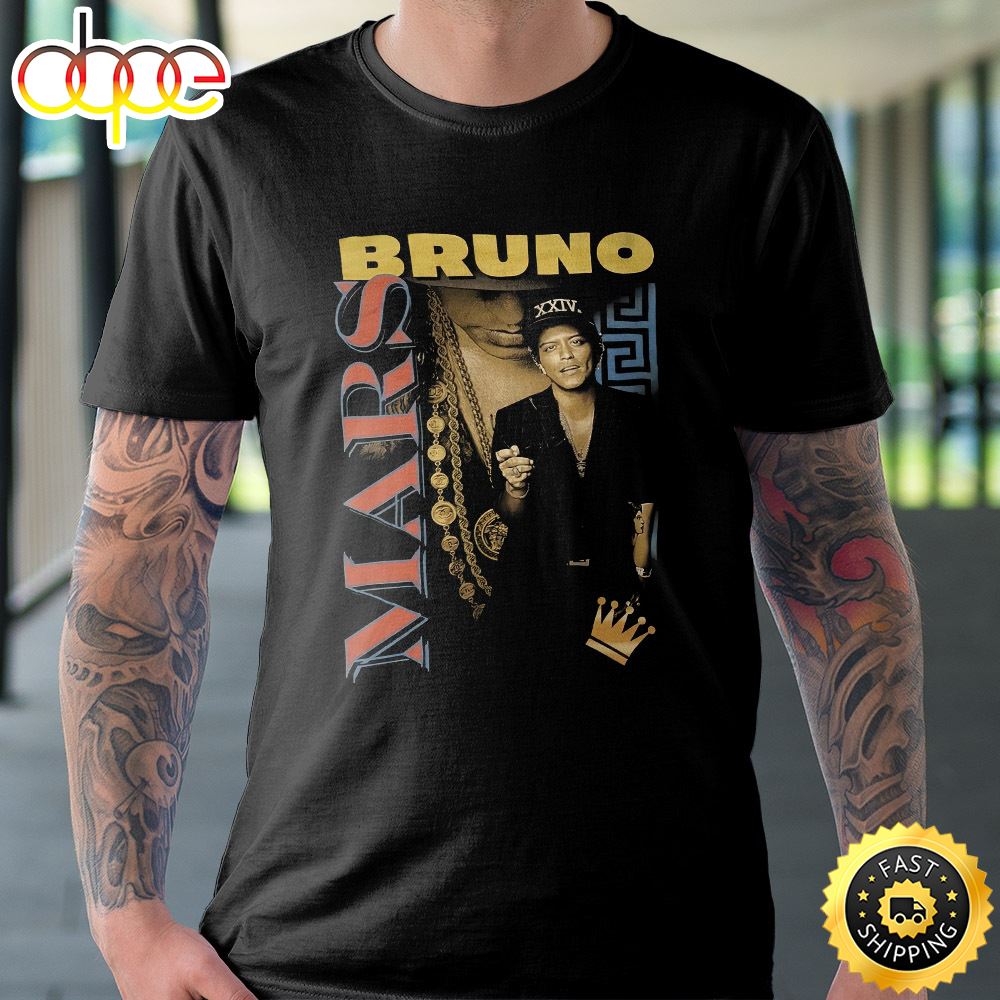 Bruno Mars 24K Magic World Tour 2023 Merch Unisex T Shirt