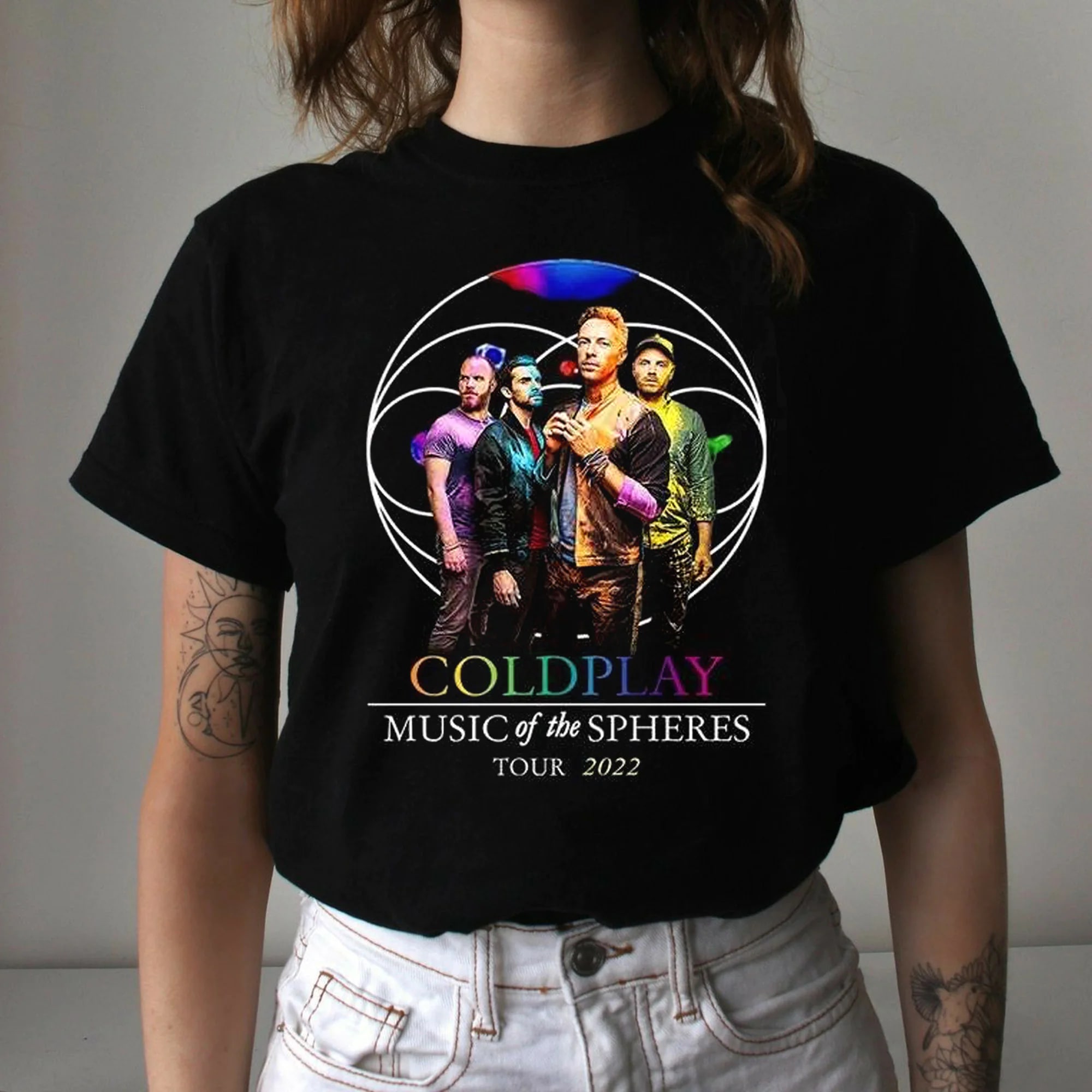 Coldplay World Tour 2022 Coldplay Music Of The Spheres Unisex T Shirt