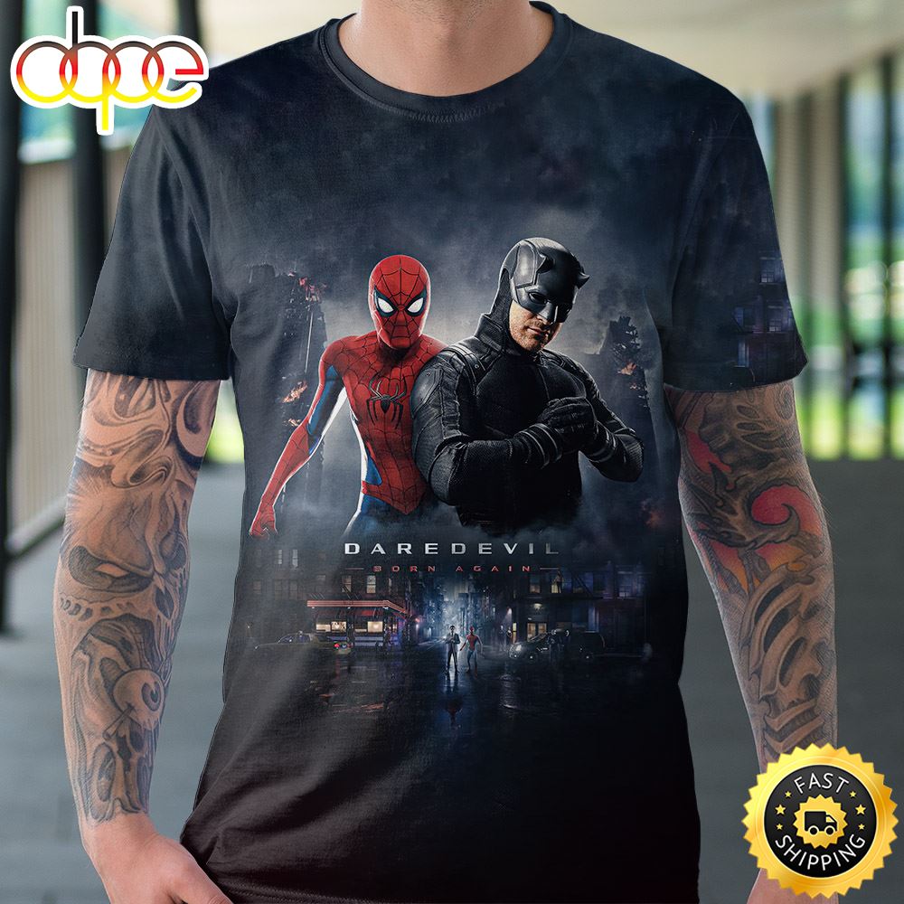 Daredevil Born Again New Season T Shirt 3D All Over Print