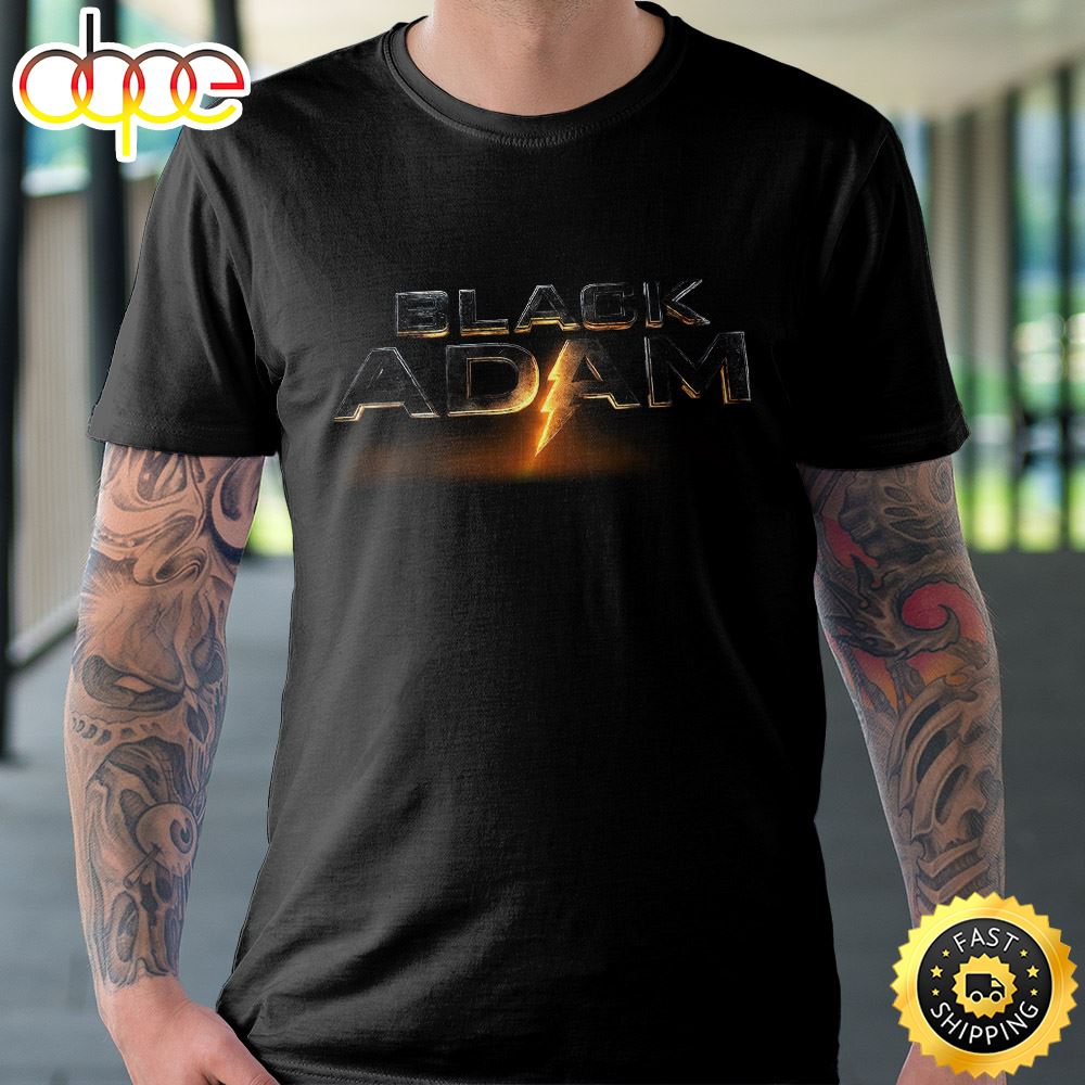 Dc Comics Black Adam Lightning T Shirt