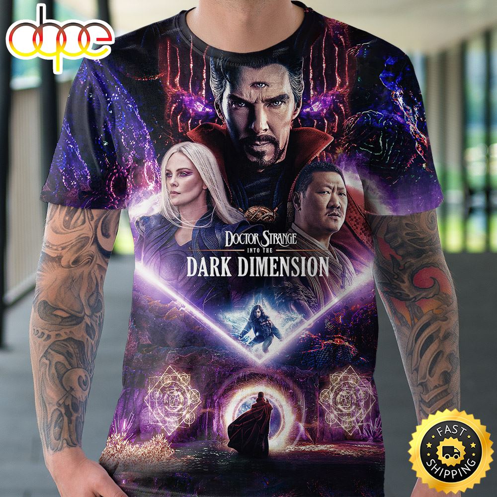 Doctor Strange 3 In The Dark Dimension Of Clea T Shirt 3D All Over Print