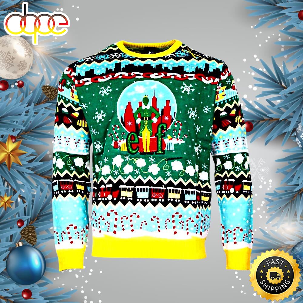 Elf Ugly Christmas Sweater