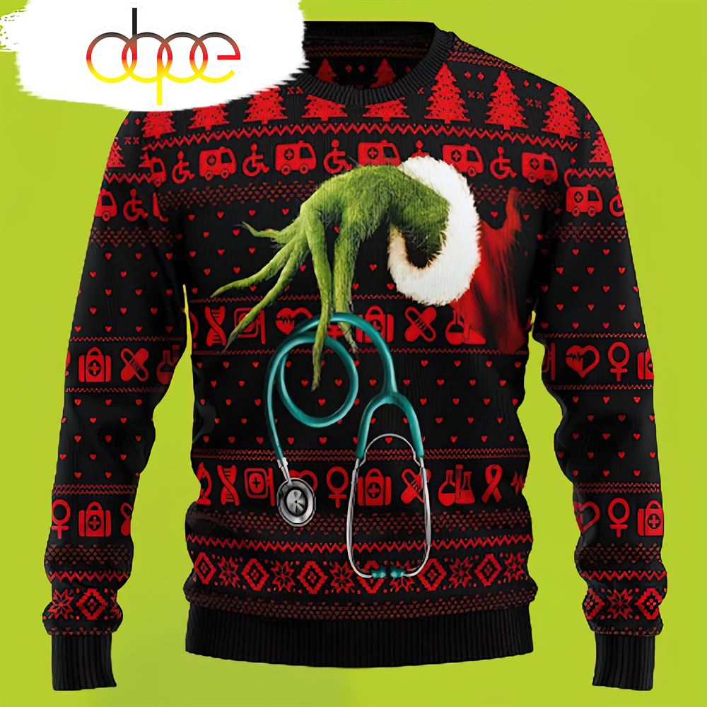 For Nurse Grinch Gif For Nurse Grinch Christmas Sweater Merry Grinchmas