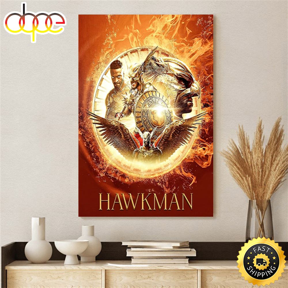 Hawkman DC Extended Universe Poster Canvas