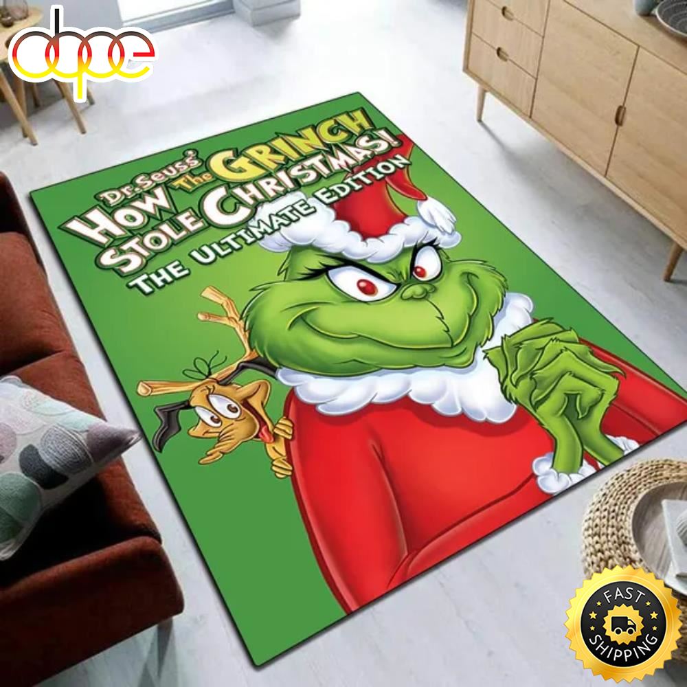 How The Grinch Stole Christmas The Ultimate Edition Grinch Area Rug