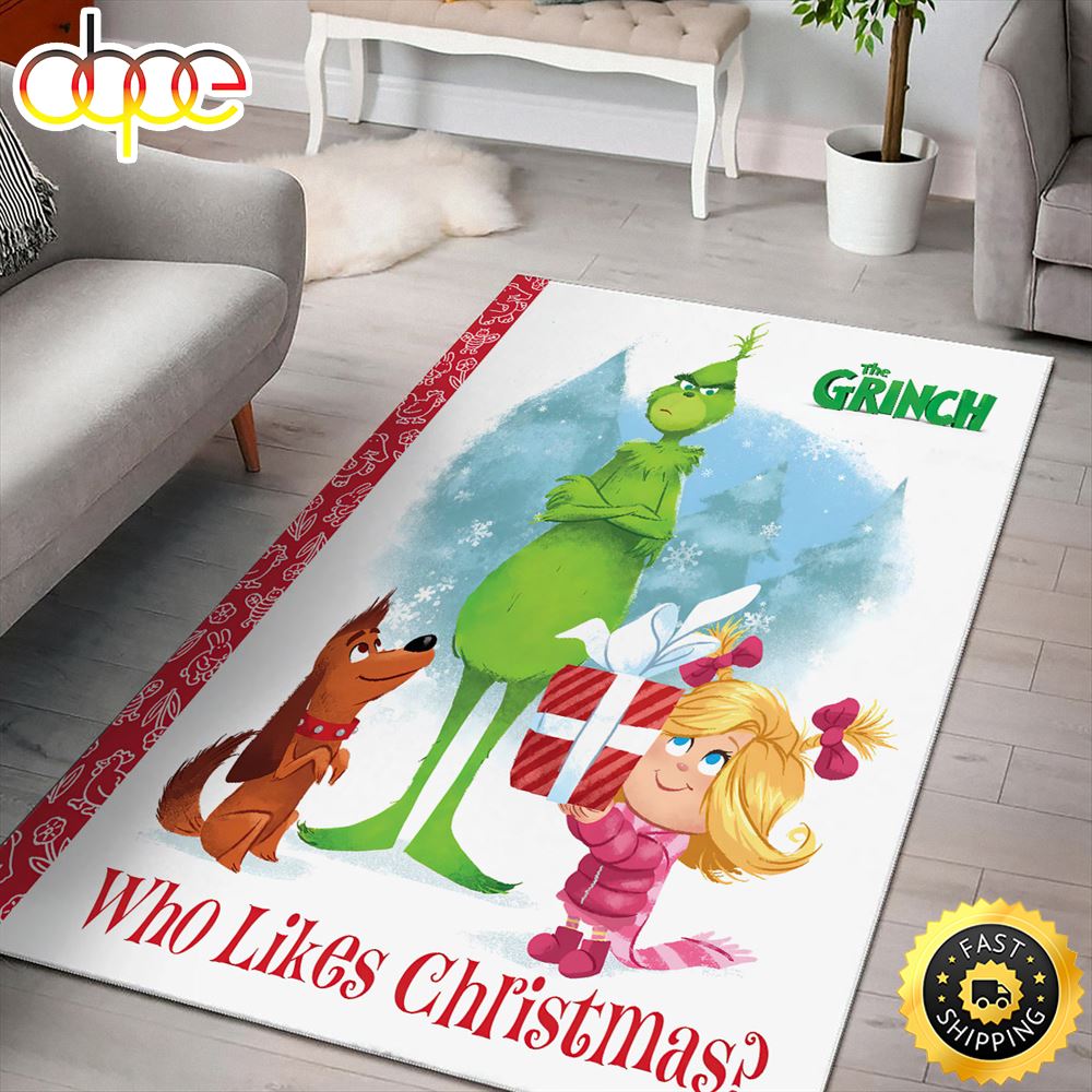 How The Grinch Stole Christmas Grinch And Friends Grinch Christmas Rug