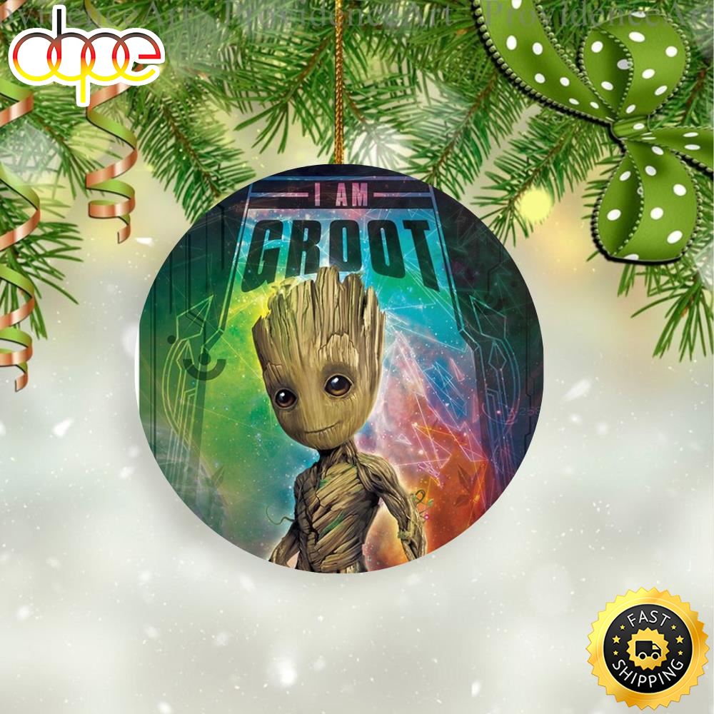 I Am Groot Marvel Ornament 2022 Marvel Christmas Tree Ornament
