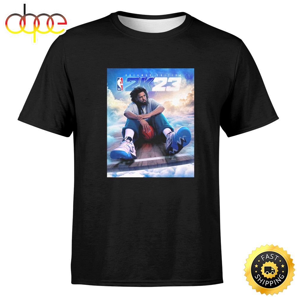 J. Cole Featured On Cover Of NBA 2K23 Dreamer Edition Unisex T Shirt