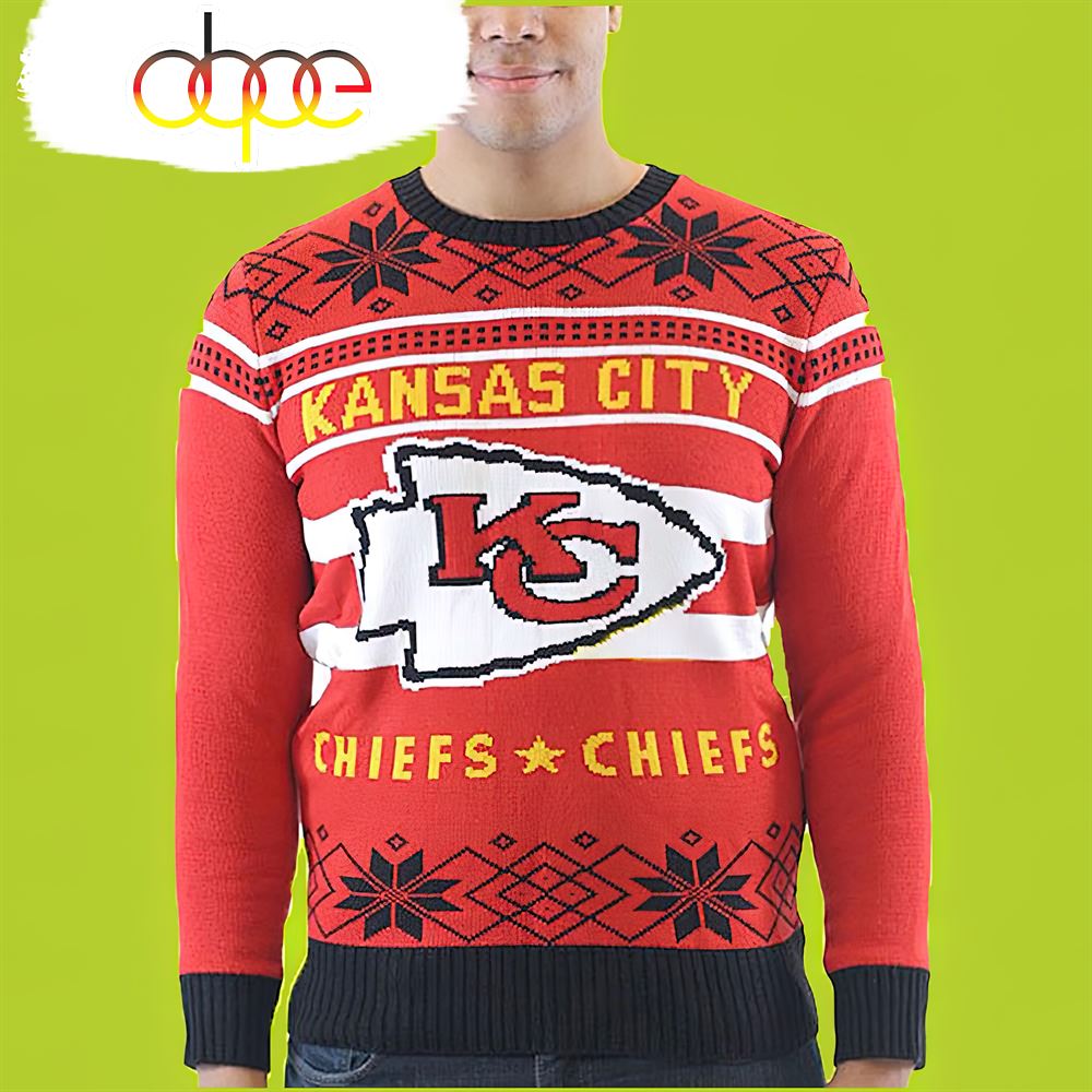 Kansas City Chiefs Sweater Christmas Kansas
