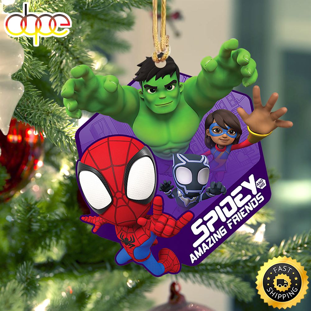 Kids Marvel Spidey and His Amazing Friends Boys Marvel Ornament
