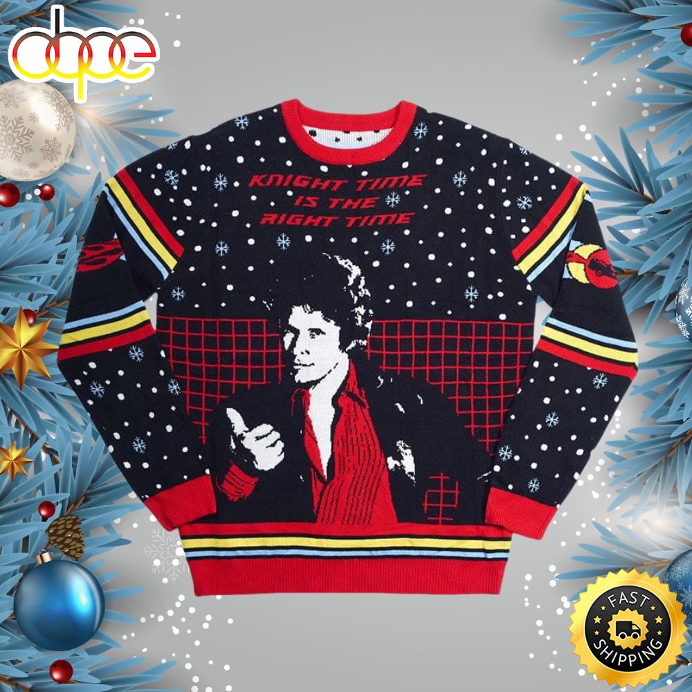 Knight Rider Ugly Christmas Sweater