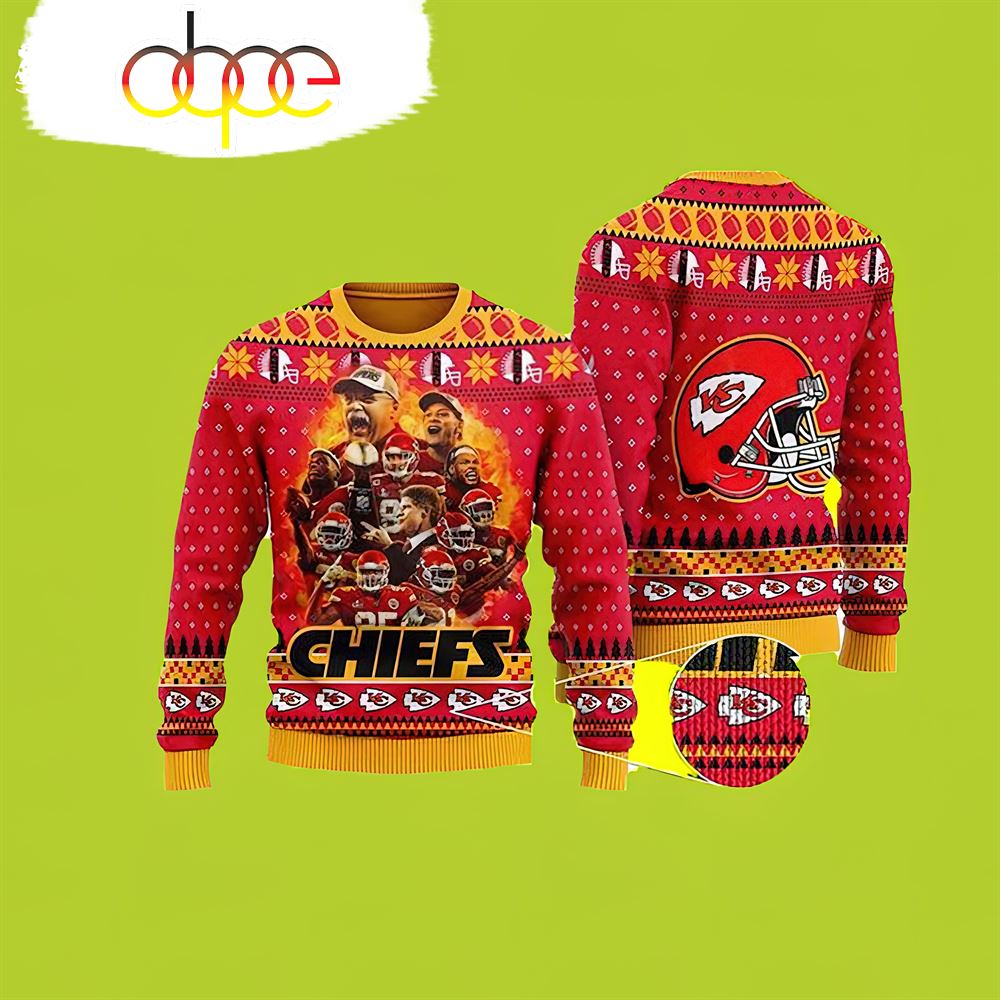 Legion Of Zoom Kansas City Chiefs Sweater – Musicdope80s.com