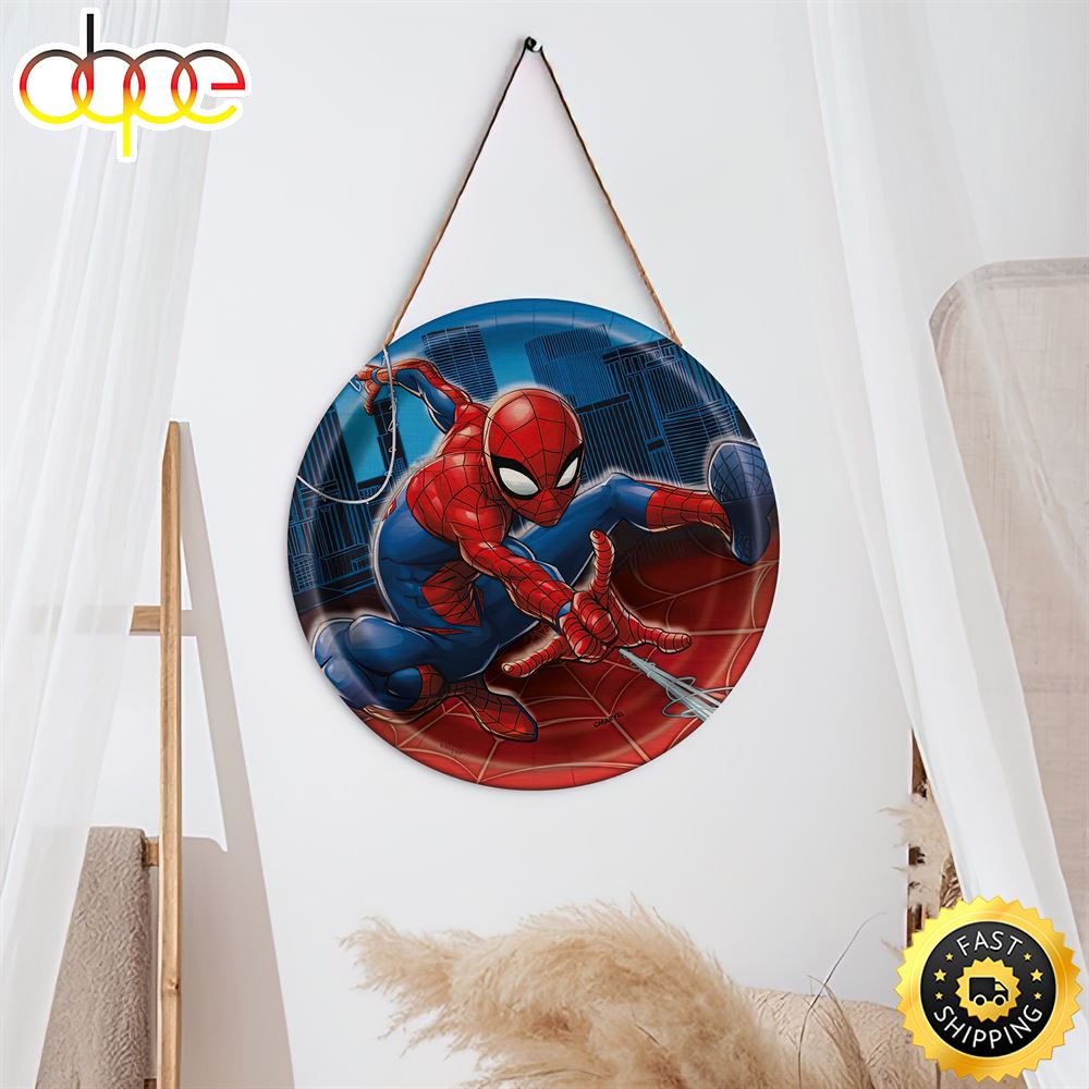 Marvel Spider Man Jingle All The Way Action Pose Marvel Sign