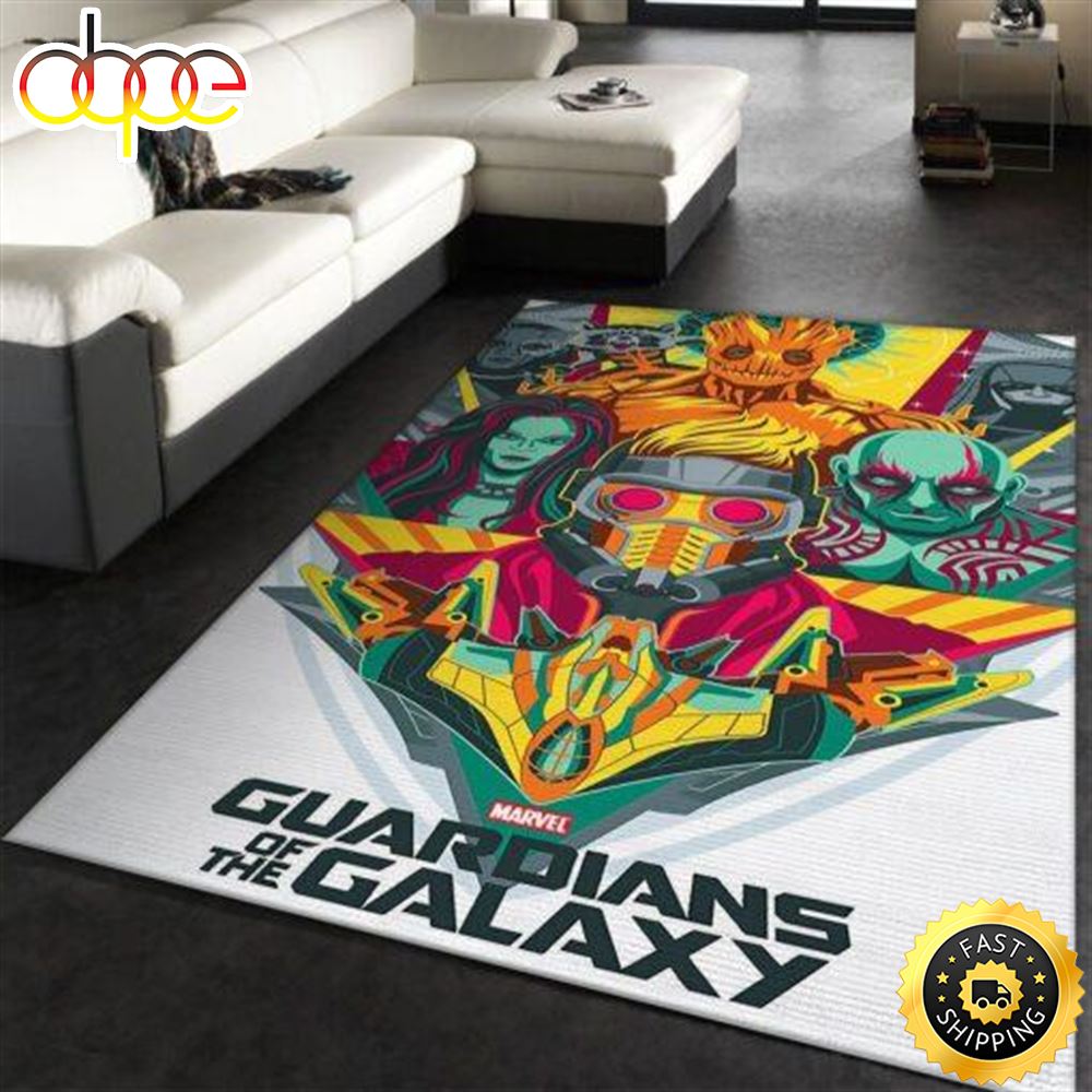 Marvel 2022 Guardians Of The Galaxy Marvel Christmas Rug