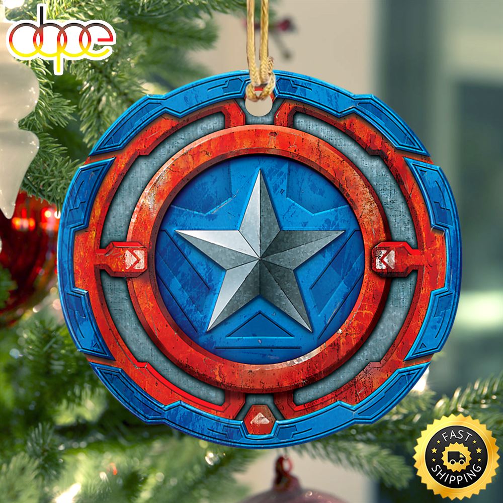 Marvel Avengers Mech Strike Captain Marvel Ornament