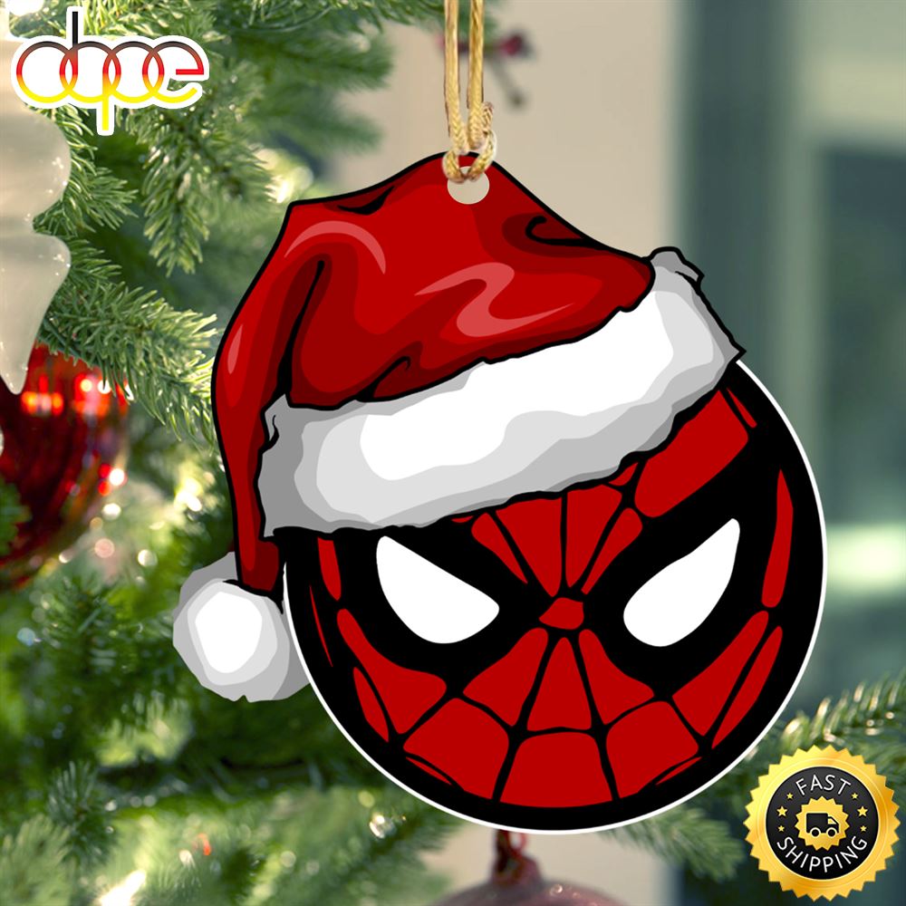 Marvel Christmas Spider-Man Santa Hat Marvel Ornaments