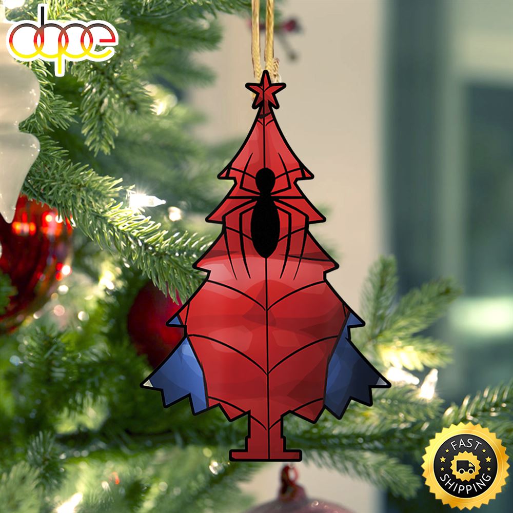 Marvel Christmas Spider-Man Tree Marvel Ornaments