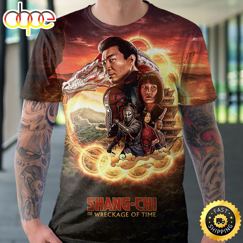 Marvel S Shang Chi And The Wreckage Of Time T Shirt 3D All Over Print