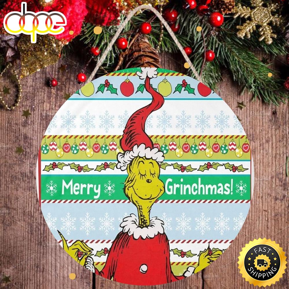 Merry Grinchmas For Merry Christmas Grinch Christmas Grinch Merry Christmas Sign