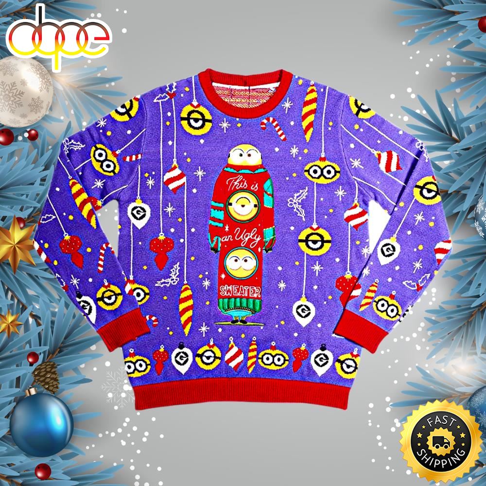 Minions Ugly Christmas Sweater