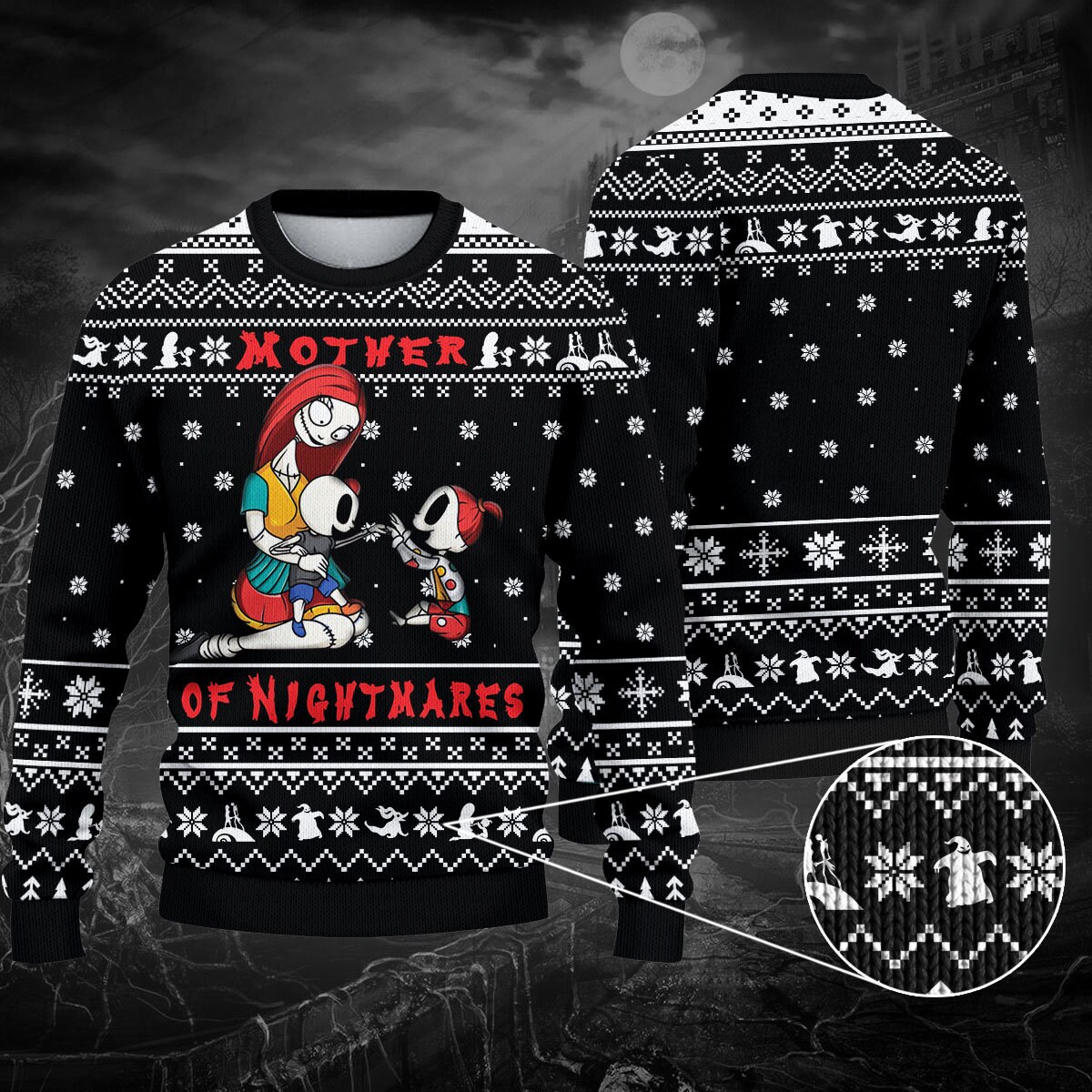 Mother Of Nightmares Ugly Christmas Sweater 1
